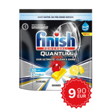 FINISH Quantum Ultimate 30 gab, Trauku mazgājamās kapsulas, Citrona smarža