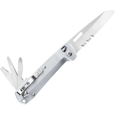 Leatherman Multitool FREE K2 (silber, 8 Tools)