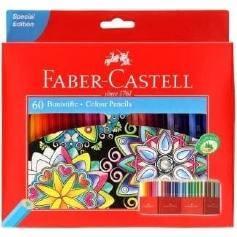 Faber-Castell Kredki Zamek 60 Kolorów (111260 FC)