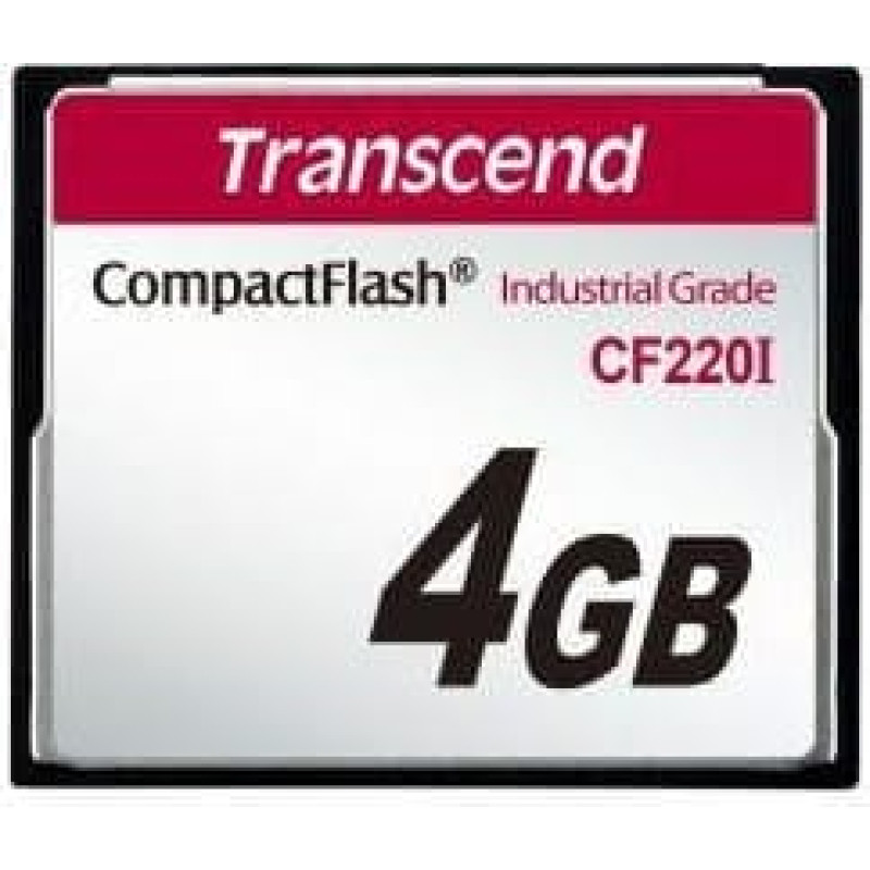 Transcend Karta Transcend CF220I Compact Flash 4 GB  (TS4GCF220I)