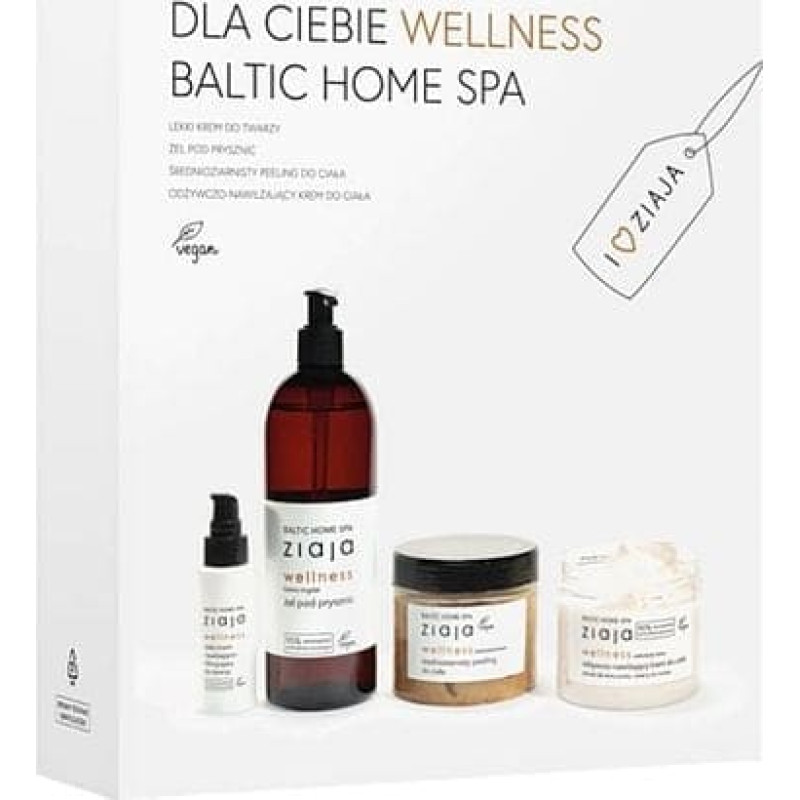 Ziaja Ziaja Baltic Home Spa Wellness Set Krem do twarzy na dzień 50ml zestaw upominkowy