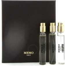 Memo Paris Set Trio, Memo Paris, Cuirs Nomades - French Leather, Eau De Parfum, Unisex, 3 pcs, 10 ml *Vial Unisex