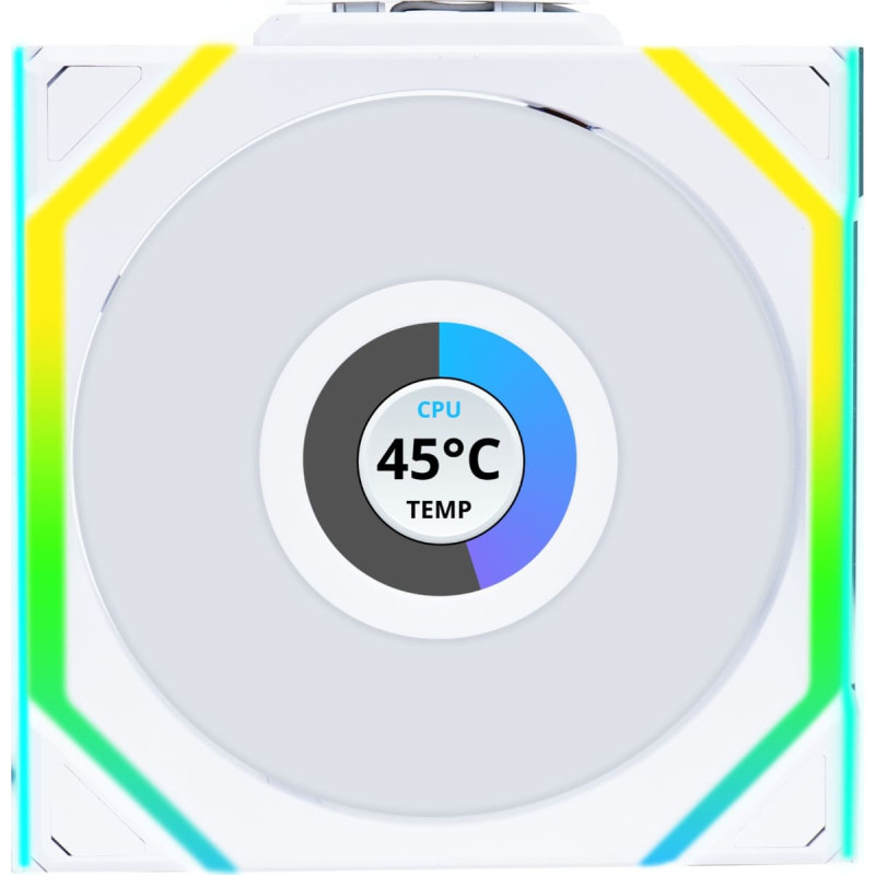 Lian Li Wentylator Lian Li UNI FAN SL Wireless LCD 120 Reverse Blade (12RSLLCD1W1W)