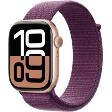 Apple Smartwatch Apple Watch 10 GPS + Cellular 46mm Rose Gold Alu Sport Loop Fioletowy  (MWY83ET/A)