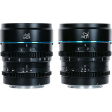 Sirui Obiektyw Sirui Sirui Cine Lens Nightwalker S35 Kit 16 & 75mm T1.2 RF-Mount Black