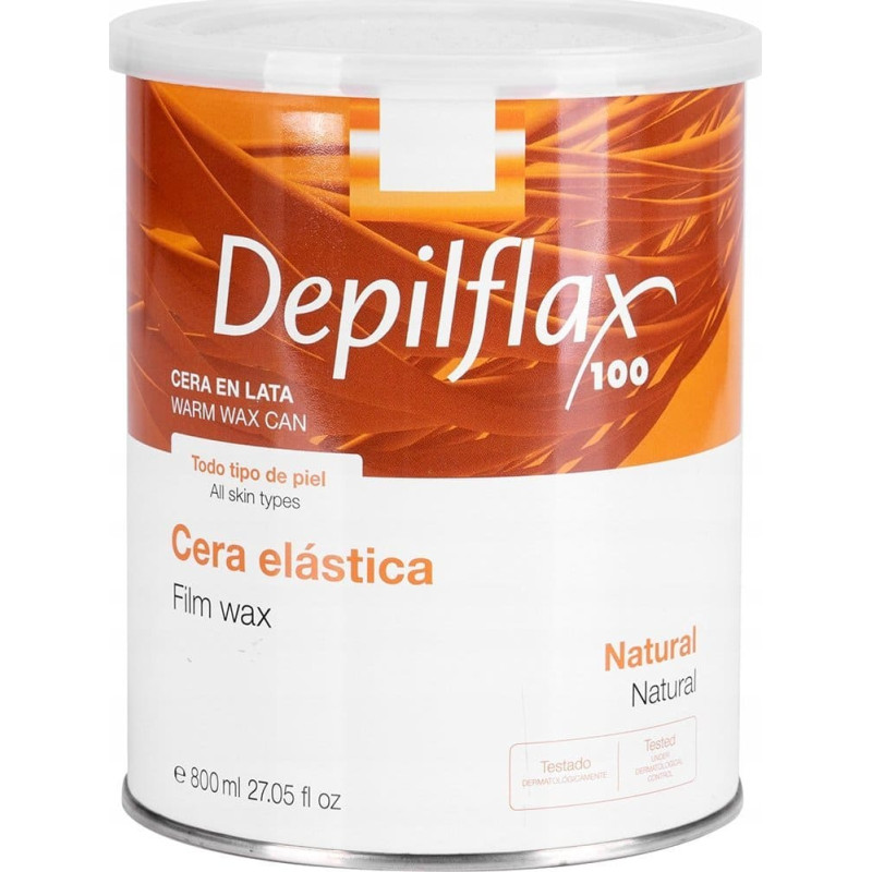 Activeshop Depilator Activeshop Depilflax wosk do depilacji puszka natural 800 ml FILM WAX