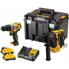 Dewalt Zestaw elektronarzędzi Dewalt DEWALT.COMBO KIT 12V DCK2102L2T (DCH072 DCD706) 2x3.0Ah TSTAK ...