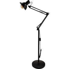 Orno Lampa podłogowa Orno LUWES lampa podłogowa, 185 cm, E27, max. 18W, czarna