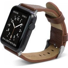 X-Doria X-Doria Lux Band - Skórzany pasek do Apple Watch 38mm (brązowy) uniwersalny