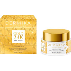 Dermika Luxury Gold 24K Total Benefit Luksusowy krem-rekonstruktor młodości 65+ na dzień i noc 50ml