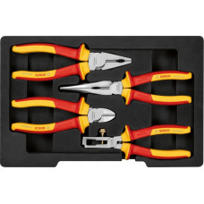 Bosch Zestaw narzędzi Bosch Bosch VDE pliers set Professional, 4-piece (red/yellow)