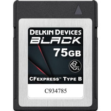 Delkin Karta Delkin Delkin CFexpress BLACK R1725/W1240 75GB