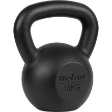 Rebel Kettlebell Rebel ML Kettlebell żeliwny 18kg, REBEL ACTIVE