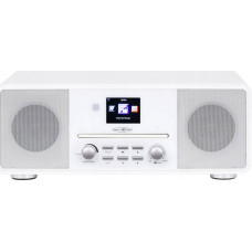 Reflexion HRA19INT/WH Internet Tischradio DAB+, UKW, AUX, Bluetooth®, CD Weiß (HRA19INT/WH)