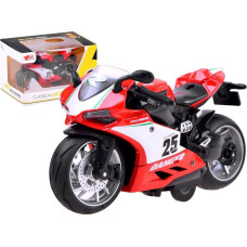 Jokomisiada Diecast model Motocykl z naciągiem zabawka ZA3933