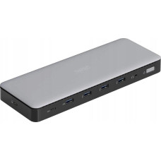 Digitus Stacja/replikator Digitus DIGITUS USB-C Docking Station 13-Port 3x HDMI 2x DP 4x USB-A 1x USB-C 1x RJ45 1x DC 1x Audio