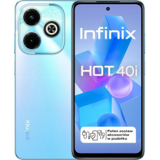 Infinix Smartfon Infinix Hot 40i 8/256GB Niebieski  (I/X6528B/4-128/PALM BLUE)