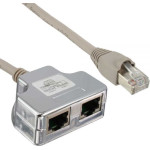 Inline T- Adapter Splitter, Cat.5e, RJ45 8P8C (69995)