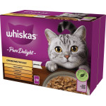 Whiskas Whiskas Sasz Potr Pure Delight Drób 12x85g