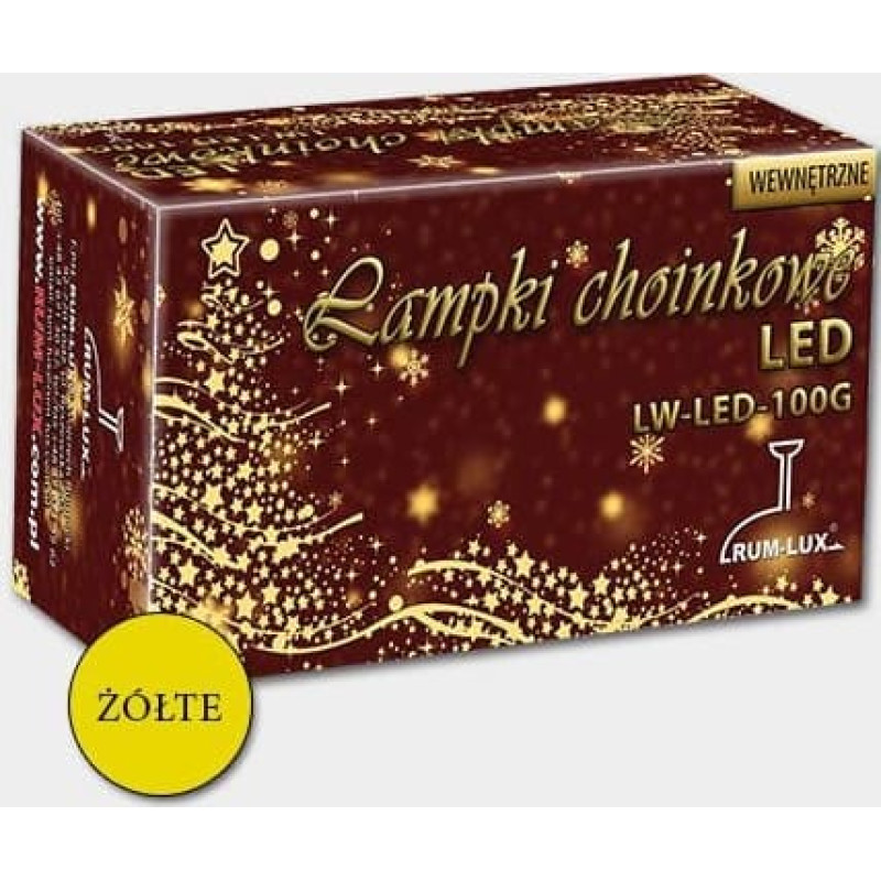 Rum-Lux Lampki choinkowe Rum-Lux LED żółte