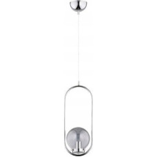 Alfa Lampa wisząca Alfa Oval Grafitowa Lampa Wisząca Nowoczesna 1-Punktowa 60699 Alfa