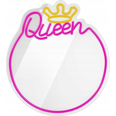 Forever Neon MIRROR LED QUEEN warm white pink FMNE04 Forever Light