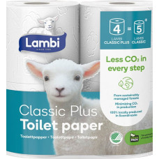 Lambi Toiletpapir Lambi 3-lags 25,5m 28rul/kar