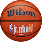 Wilson Piłka do koszykówki koszykowa Wilson JR NBA Logo Auth Outdoor pomarańczowa WZ3011801XB7 7