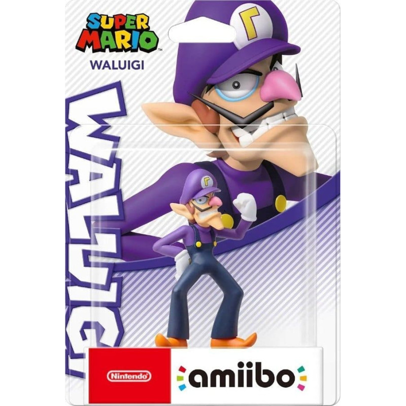 Amiibo Figurka Amiibo Amiibo Super Mario - No. Waluigi