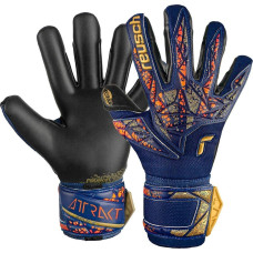 Reusch Rękawice bramkarskie Reusch Attrakt Gold X granatowe 5470945 4411 10,5