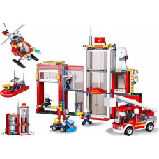 Sluban BLOCKS SLUBAN FIRE STATION 612 PCS