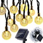 Saska Garden LAMPA SOLARNA OGRODOWA GIRLANDA ŁAŃCUCH SOLARNY 6M 40LED