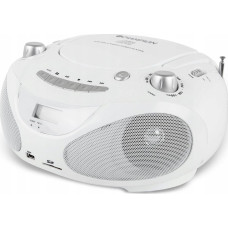 Champion Boombox CD/Radio/MP3/USB White