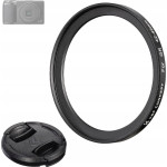 KF Adapter Redukcja Pierścień 42mm-49mm K&F do Ricoh GR II III IIIx + Dekielek / SKU.2328