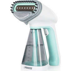 Princess 332846 Handheld Garment Steamer, Handheld garment steamer, 0.26 L, Blue, White, 25 g/min, 1500 W