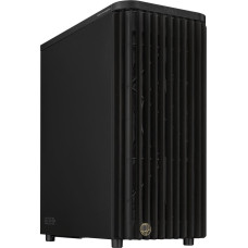 Asus case PROART PA401 WOOD METAL, Mid Tower, ATX, 1xUSB-C Gen2x2, 2xUSB 3.0, 2x 160mm Fan, černá