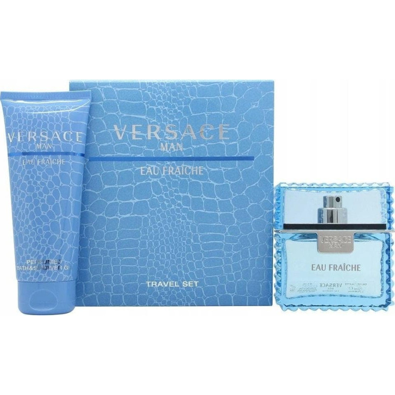 Versace ZESTAW Versace Man Eau Fraiche EDT 50ml + SG 100ml