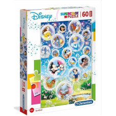 Clementoni Puzzle 60 maxi Super kolor Disney classic