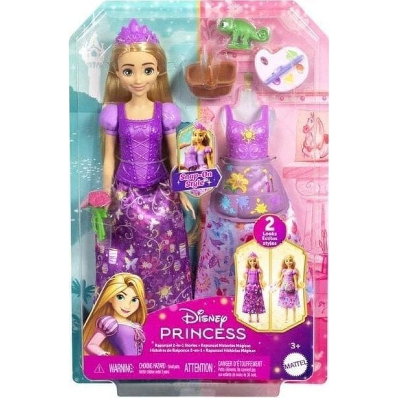 Mattel Disney Princess Historia Roszpunki 2w1 JBG09