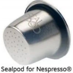 Italian Coffee Reusable capsule compatible with Nespresso(r) Sealpod Starter Edition