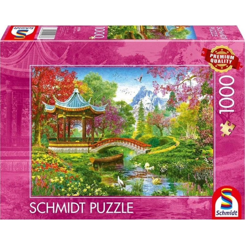 Schmidt Spiele Puzzle PQ 1000 Japoński ogród G3