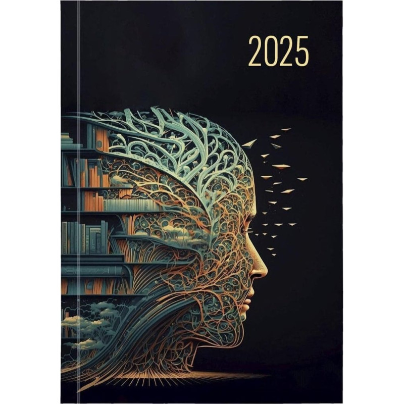 Wokół Nas Kalendarz 2025 B5 tygodniowy PCV Modern