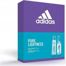 Adidas Adidas Pure Lightness zestaw woda toaletowa spray 75ml + dezodorant spray 150ml