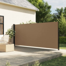 Vidaxl vidaXL Zwijana markiza boczna, taupe, 160x600 cm