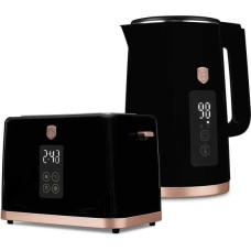 Berlinger Haus CZAJNIK ELEKTRYCZNY 1,7L + TOSTER CYFROWY BERLINGER HAUS BH-9540 BLACK ROSE