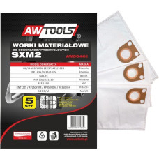 Awtools Worek do odkurzacza AWTools z mikrowłókniny SXM2 GAS25/STARMIX 5szt. (AW00401)