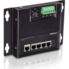 Trendnet Switch TRENDnet TRENDnet Industrie Switch 5 Port Gbit Unman. PoE+ FA Metal