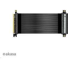 Akasa PCIe x16, 1m, Czarny (AK-CBPE01-100B)