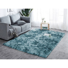 Strado Dywan Ombre Shaggy Strado 200x300 OmbreNavy (Ciemny Niebieski) uniwersalny