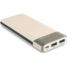 Realpower Powerbank Realpower PB-8000 Fashion 8000 mAh Kremowy  (282243)